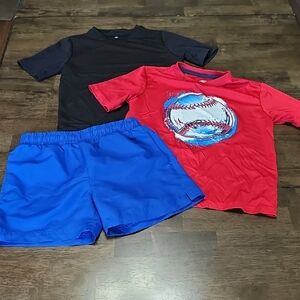 3 for $10 🏃‍♂️ Boys Athletic Bundle Size M (8) Shorts & Tees Set